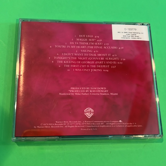 Rod Stewart Greatest Hits CD - Picture 3 of 4